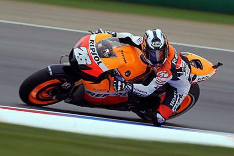 Dani Pedrosa is currently second in the championship.