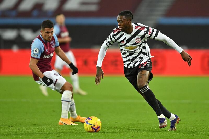 Aaron Wan-Bissaka - 6: Smart pass in United’s first proper attack after 18 minutes. Superb recovery tackle in second half where he showed pace not seen in the stadium since Usain Bolt won gold. Still needs to cross better. Getty