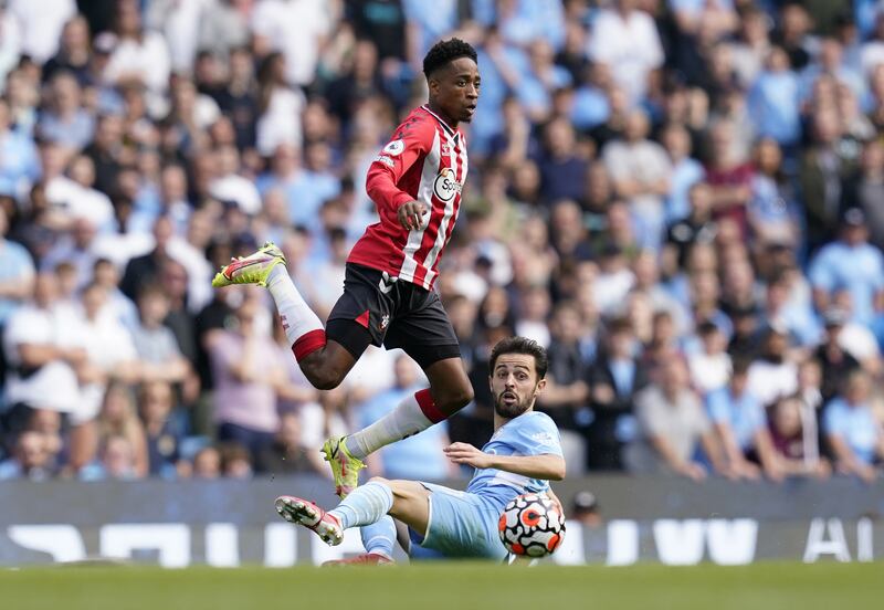 Kyle Walker-Peters 9 - One of the Saints best outlets going forward in a game where chances were few and far between for Ralph Hassenhuttl’s side, and his performance in defence was just as impressive. EPA