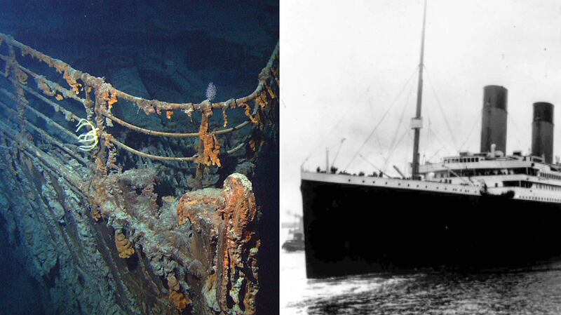 The Titanic sank in 1912, claiming the lives of almost 1,500 passengers and crew. PA
