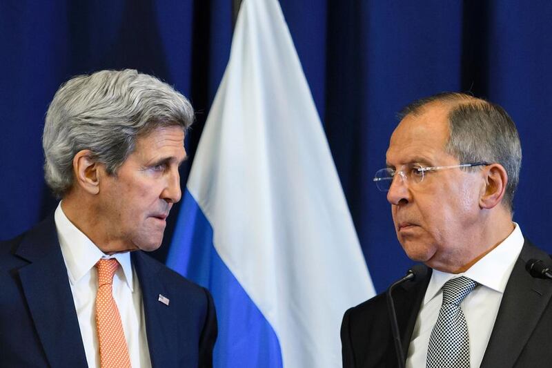 Have US secretary of state John Kerry and Russian foreign minister Sergei Lavrov found a way to end most of the bloodshed in Syria? Fabrice Coffrini / AFP