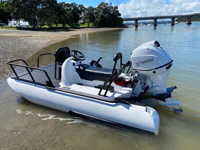 The Zego 300-speed boat. Photo: Zego Sports Boat