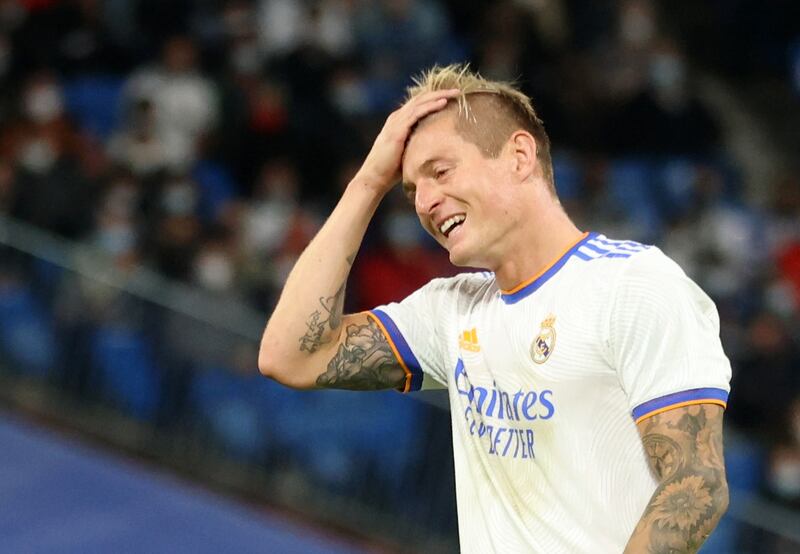 Real Madrid's Toni Kroos. Reuters