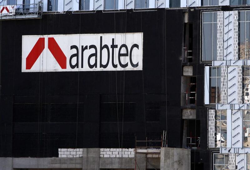 Arabtec said that it had completed a Dh1.5 billion rights issue, which is the first step of its two-part recapitalisation programme. Steve Crisp / Reuters