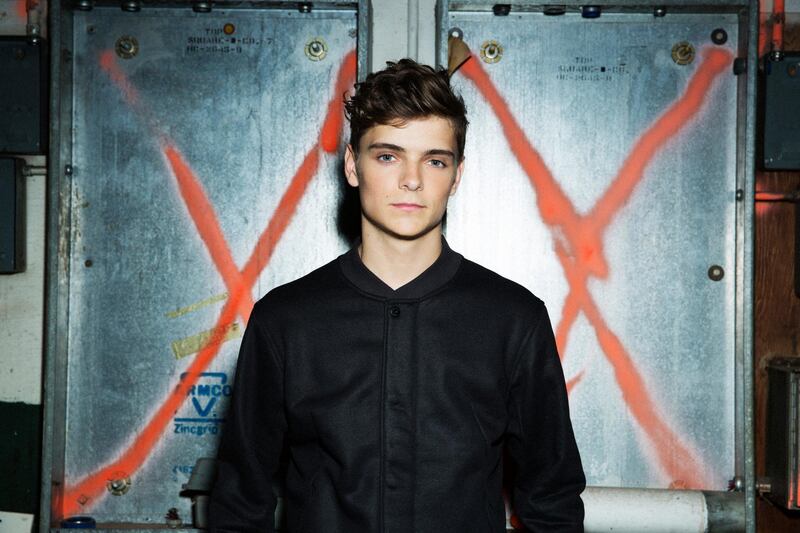 Handout of Martin Garrix, he wins Best Electronic Act during MTV European Music Awards. Courtesy of Envie Events *** Local Caption ***  MartinGarrix 4.jpg