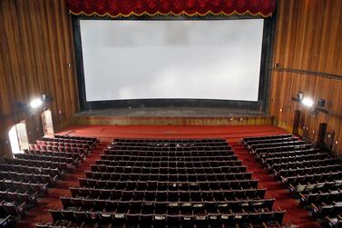 An empty movie theatre in Kochi.  Cinemas have been shut down in Kerala since early March and will remain so until at least May 17 as a nationwide lockdown has been extended. Reuters.