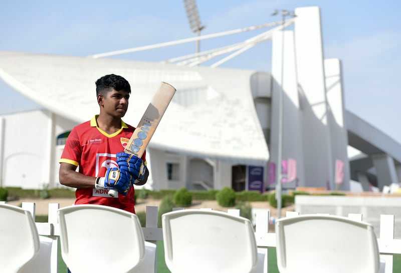 Ethan D'Souza is hoping to make his UAE ODI debut. Khushnum Bhandari / The National