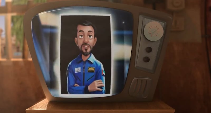 Sultan Al Neyadi, the second astronaut from the UAE to go into space, appears in the sixth season of Freej. Photo: Freej