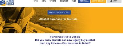 African and Eastern's website also informs tourists of the procedure to obtain a temporary alcohol licence.
