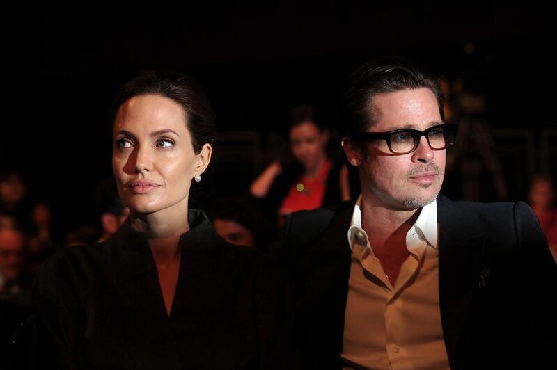 US actress Angelina Jolie has filed for divorce from her husband Brad Pitt after two years of marriage and 12 years together. Carl Court / AFP 

