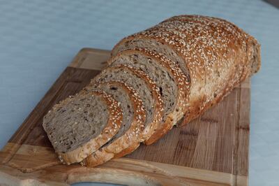 Dubai, United Arab Emirates - September 6, 2012.  Brown bread Loaf from Carrefour.  ( Jeffrey E Biteng / The National )