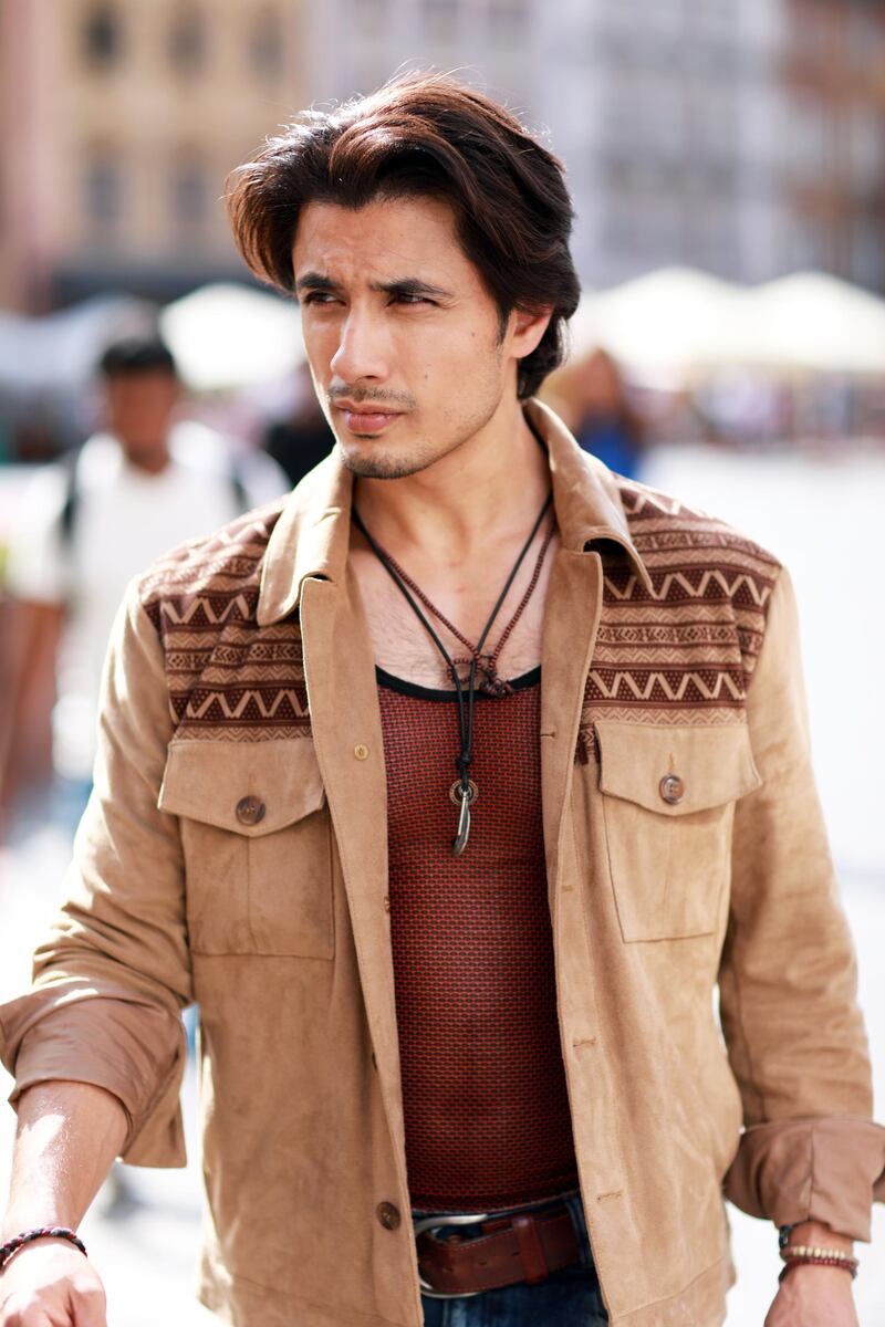Pakistani actor Ali Zafar stars in the film, which is the first he has produced. Courtesy Yash Raj Films 