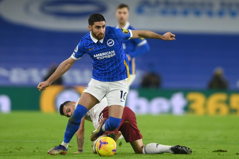 Alireza Jahanbakhsh, 5 - Seemed to panic whenever he found himself inside the box, and as a result, he fluffed a few important chances for Brighton. AP