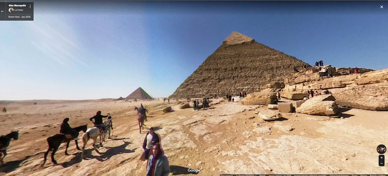 3. Giza Necropolis, Egypt.
