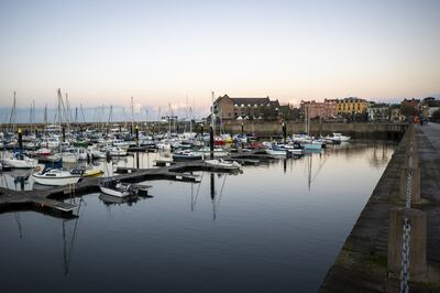 Bangor Marina in Northern Ireland. PA