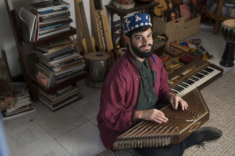 Kamal Rasool, the lead singer of indie band Flamingods. Antonie Robertson / The National