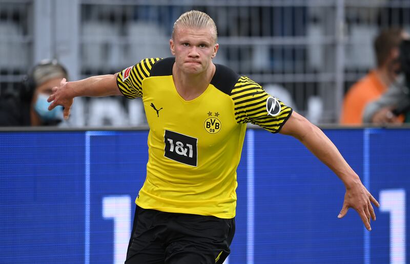 Erling Haaland has been in great form for Dortmund. Getty