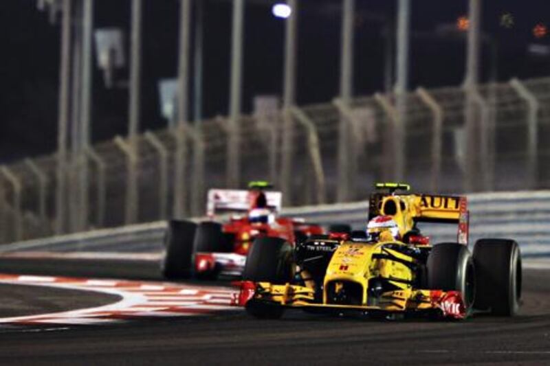Vitaly Petrov held off Ferrari's Fernando Alonso in the season-ending Abu Dhabi Grand Prix last year to deny the Spaniard his third championship title. The Russian's performance that day helped secure him a new two-year contract with Renault.