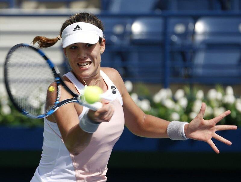 Garbine Muguruza continues to prove herself as one of tennis’ rising stars after defeating fifth seed Agnieszka Radwanska in Dubai. Ahmed Jadallah / Reuters