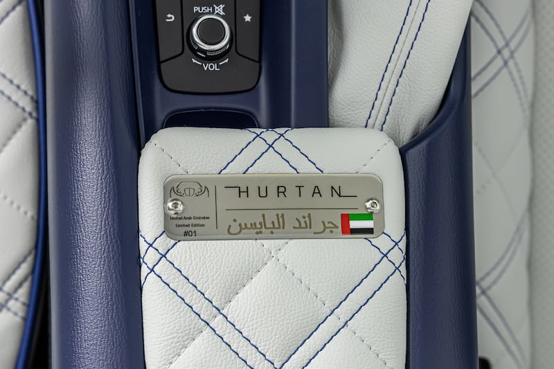 The Hurtan's UAE insignia