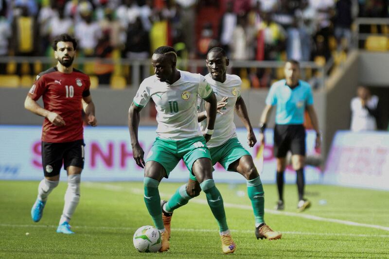 Senegal attacker Sadio Mane on the ball. AFP