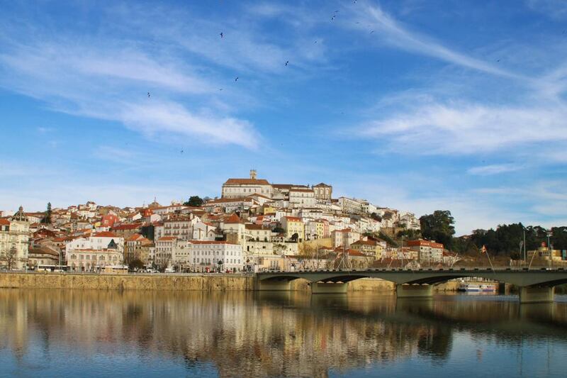 Coimbra in Portugal sits on the banks of the Mondego River. The city has plenty of compelling oddities and handsome buildings. Getty Images