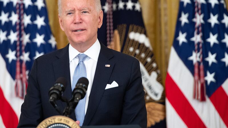 US President Joe Biden unveiled regulations in September to increase the US adult vaccination rate beyond the current 71 per cent as a way of fighting the pandemic. AFP