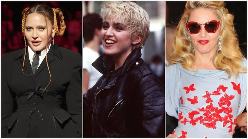 Madonna's style has changed several times in the years she has been in the public eye. Getty Images