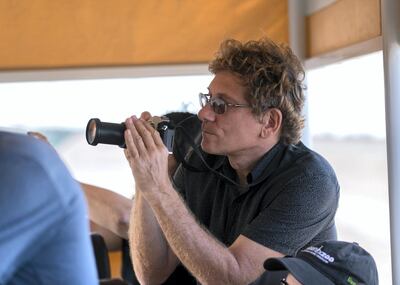 Abu DHABI, UNITED ARAB EMIRATES. 17 FEBRUARY 2019. 
Andy Bruckner, Research Coordinator, Florida Keys National Sanctuary. 

Cultural Diplomacy Tour for a delegation of conservation experts from the United States, visit Sir Bani Yas.

(Photo: Reem Mohammed/The National)

Reporter: Anna Zacharias
Section: