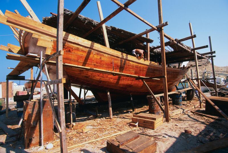 Sur is known for its construction of dhow boats | Location: Sur, Oman. Getty Images