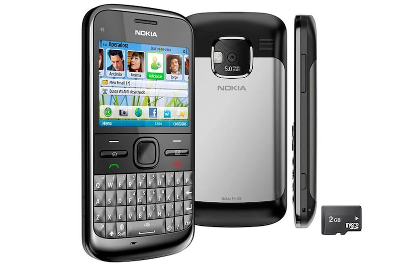 7. Nokia E5 - with 1.9 per cent of the UAE market. Courtesy Nokia