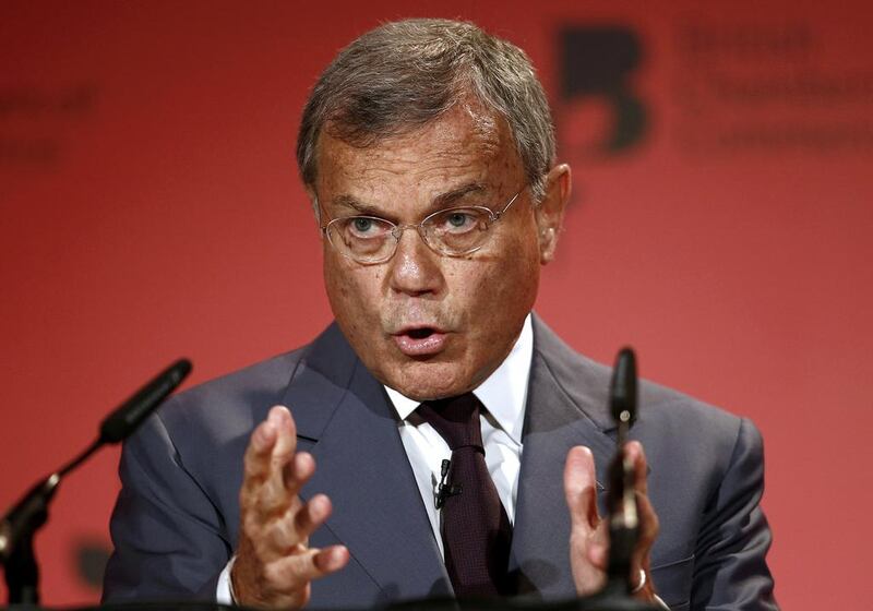 Martin Sorrell, the founder and chief executive of WPP, was awarded a £70m paycheque after doubling the size of the company. Peter Nicholls / Reuters 