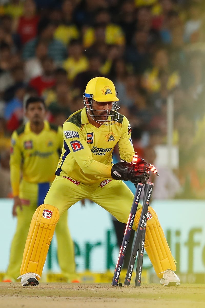MS Dhoni (Chennai Super Kings, 104 runs at 26, SR 182.45) Selected on the basis that him captaining almost guarantees success. And in the hope he will play on for one more year. Getty Images
