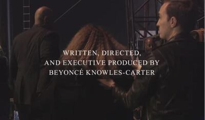 Beyoncé was writer, director and executive producer on Homecoming. Netflix