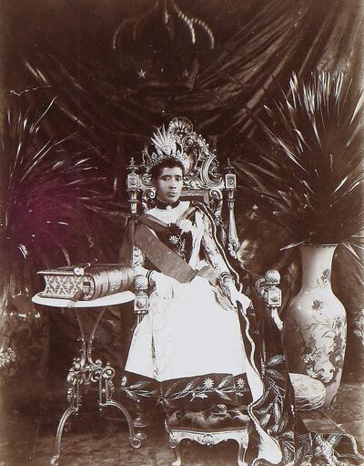 Queen Ranavalona III. Courtesy Kerry Taylor Auctions