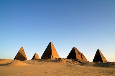 Pyramids of the black pharaohs, Gebel Barkal and the Sites of the Napatan Region in Nubia, Sudan. Getty Images