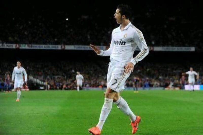 Cristiano Ronaldo scored the winner at Camp Nou.