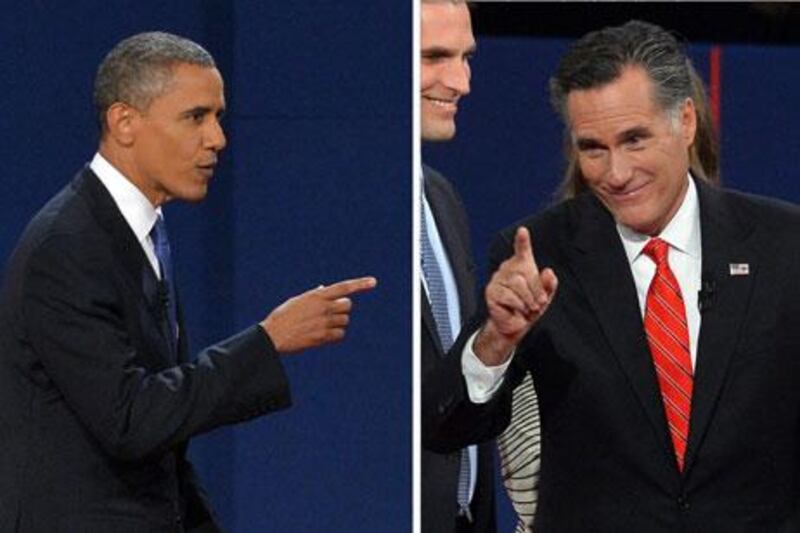 US President Barack Obama and Republican presidential candidate Mitt Romney went head to head at the first presidential debate.