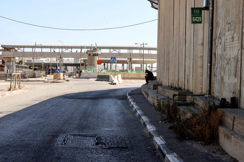 The Qalandia checkpoint is used by the Israeli military to control Palestinian access to occupied East Jerusalem and Israel. Reuters.