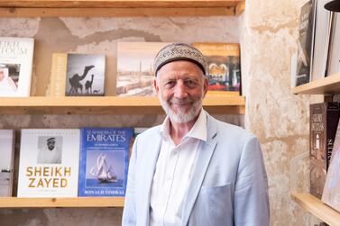 Idris Mears is project leader at 'Muslim world' bookshop, Book Quarter, at Alserkal Cultural Foundation. Reem Mohammed / The National