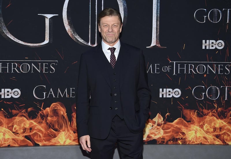 Sean Bean (Ned Stark) arrives for the 'Game of Thrones' final season premiere at Radio City Music Hall on April 3, 2019 in New York. AP