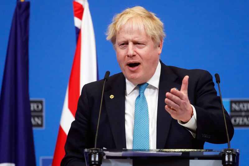 British Prime Minister Boris Johnson held a 50-minute phone call with Chinese President Xi Jinping. EPA