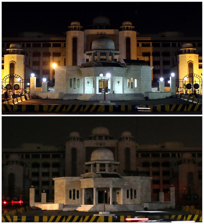 The Prime Minister Secretariat in Islamabad, Pakistan. EPA