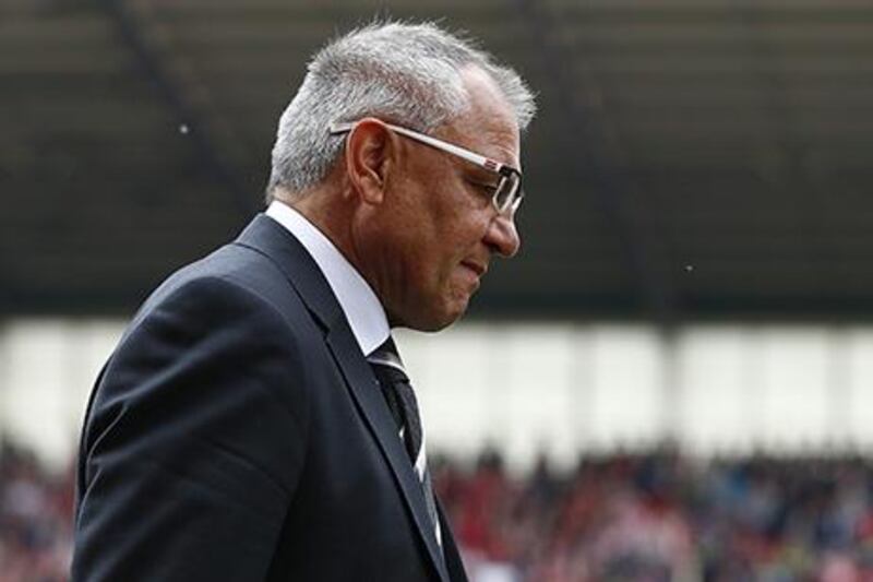 Felix Magath has had extensive managerial experience and would like to use it to help Fulham back to the English top flight. Eddie Keogh / Reuters