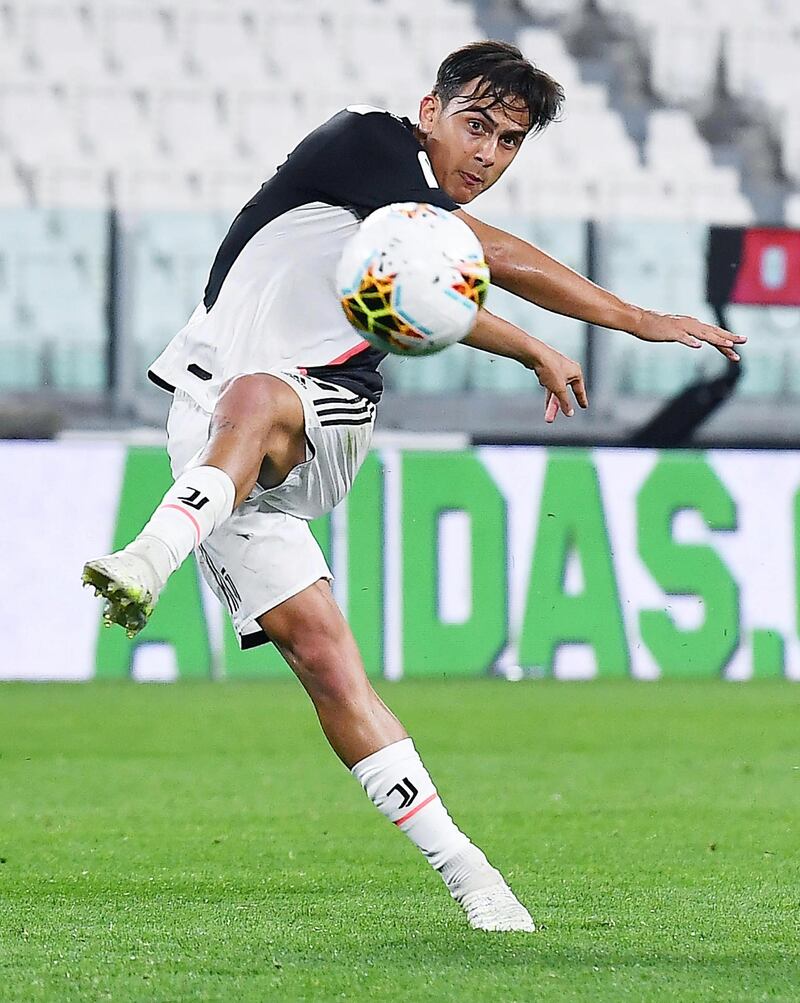 Paulo Dybala in action. EPA