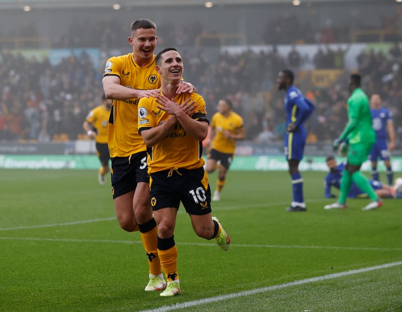 Daniel Podence 7 - Ran the channels well and thought he had given Wolves the lead before VAR intervened. Reuters