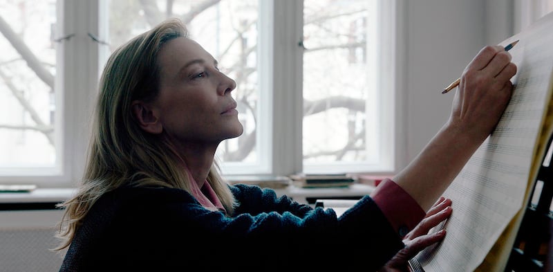 Cate Blanchett in a scene from Tár. Photo: Focus Features