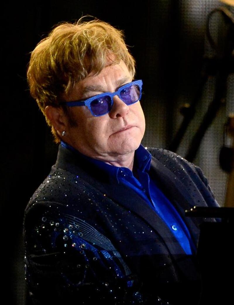 Elton John. Kevork Djansezian / Getty Images / AFP