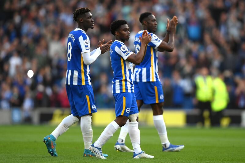 Tariq Lamptey (March 76') - Introduced for the final 15 minutes of the game. Getty