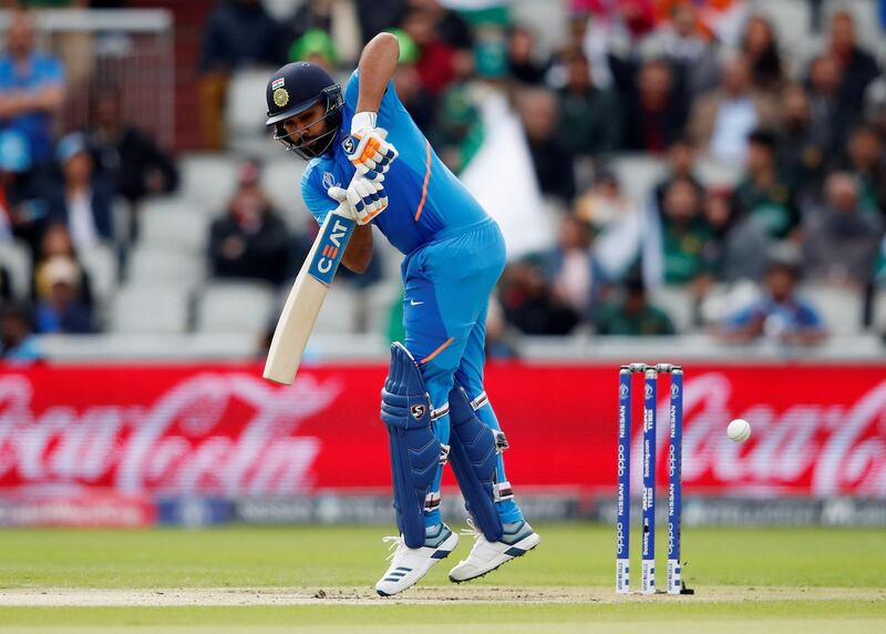 India's Rohit Sharma in action. Reuters